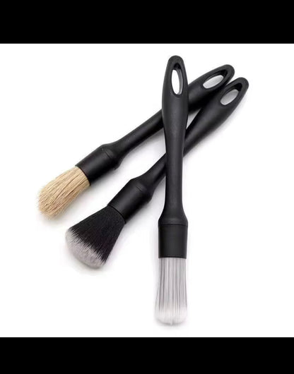 Premium Car Cleaning Brush Set (3-Pack)