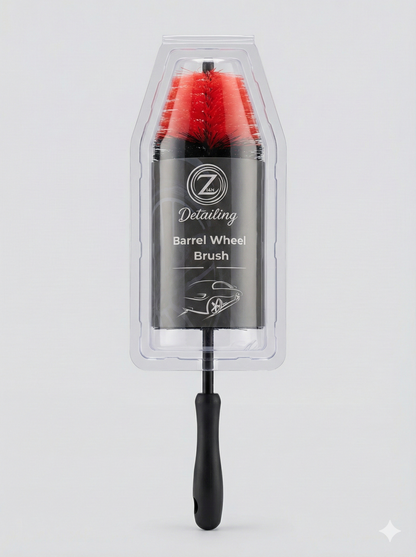 Wheels Barrel Brush