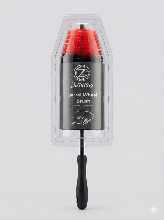 Wheels Barrel Brush